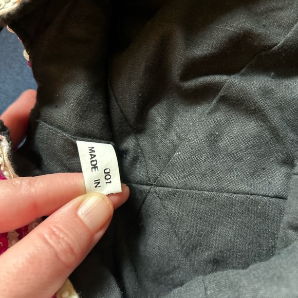 Vintage Pink and White Beaded Hat - Picture 6 of 7